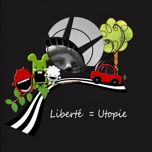 liberté, utopie, rêve, statue, amérique, U.S.A