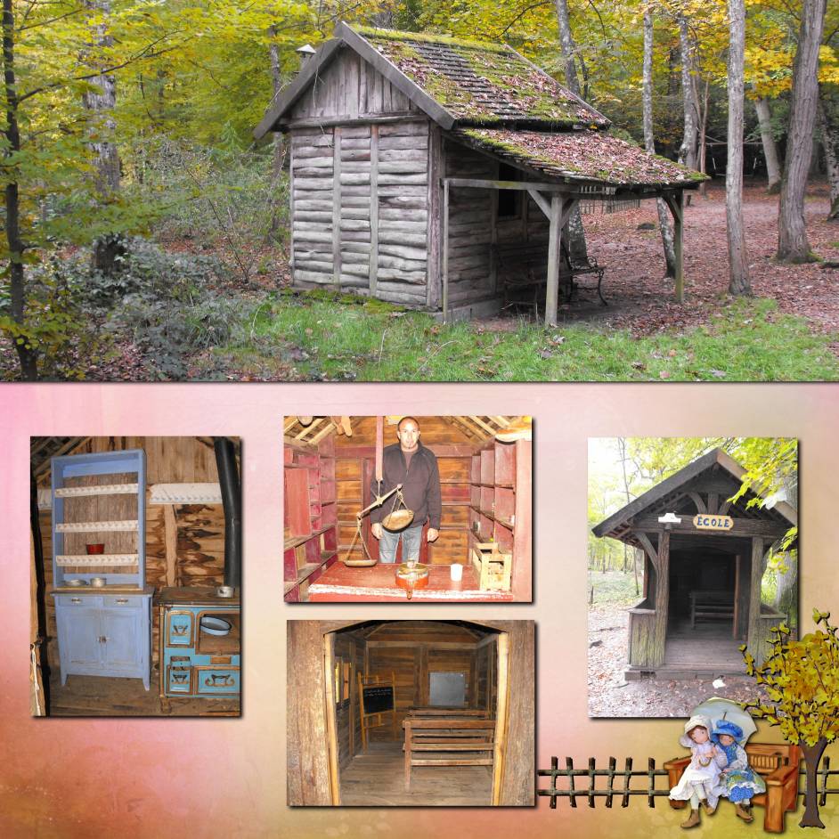L'île enchantée dans le parc de la Ferté...