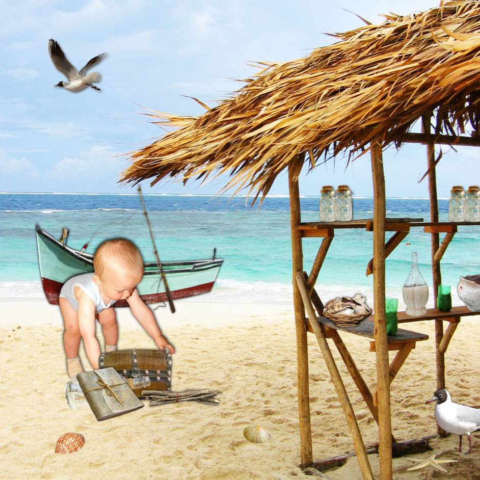 Live like Robinson Crusoé de Cali Designs