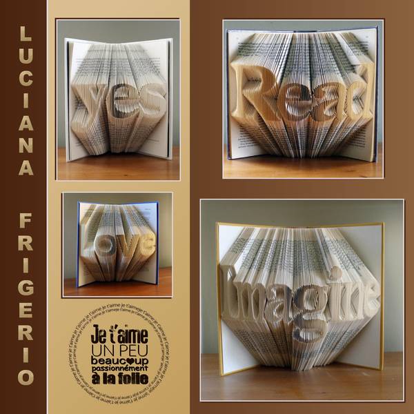 LUCIANA FRIGERIO et SES LIVRES ORIGAMIQUES