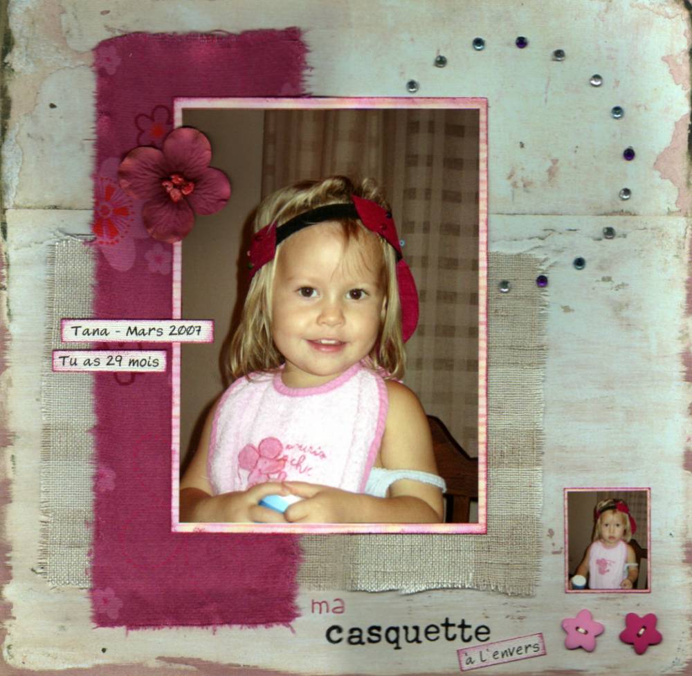 Ma casquette à l'envers