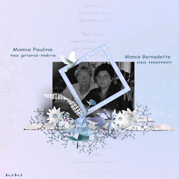 Ma Grand -Mère et ma Maman