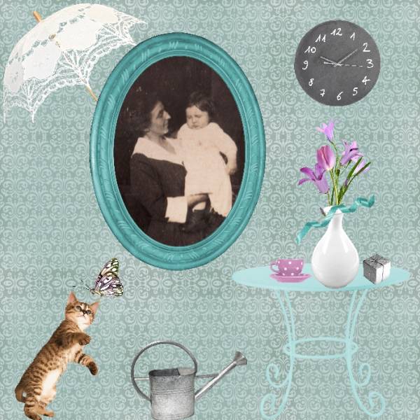 Ma grand'mère et mon père