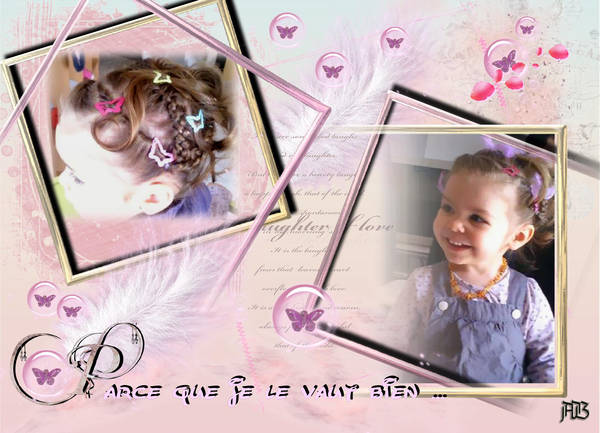 Ma maman à des doigts de fée !!!