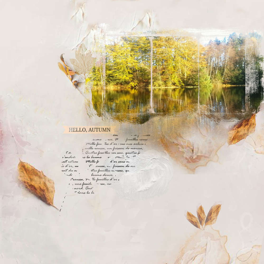 Ma page scraptober 1 automne