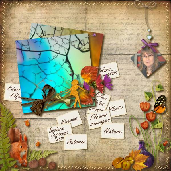 Ma version du défi auto-portrait...