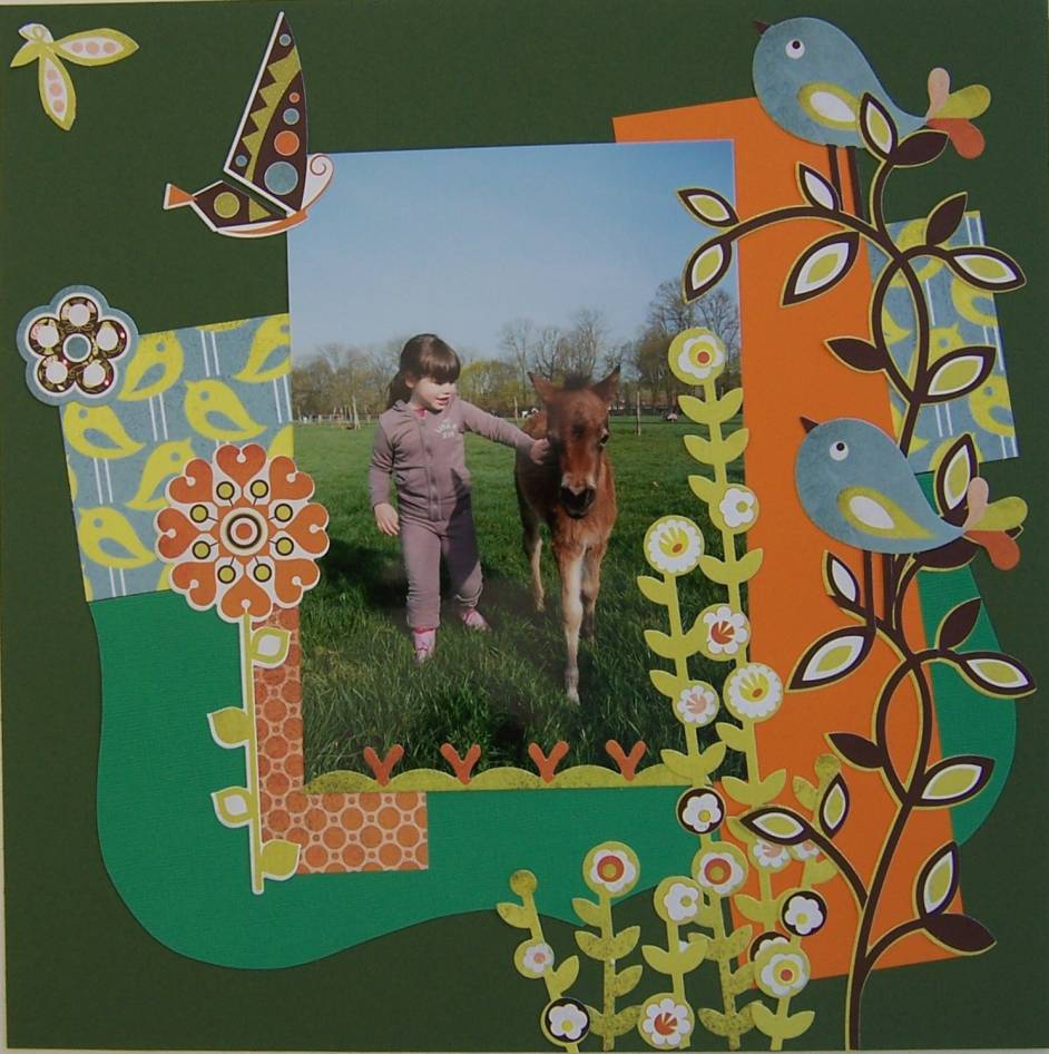 Maëlle et le poulain