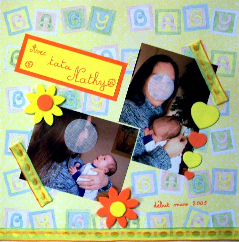 Maëlle et sa tata Nathy