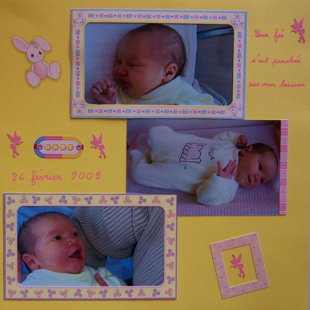 Maëlle, le 26 février 2005 (page de gauche)