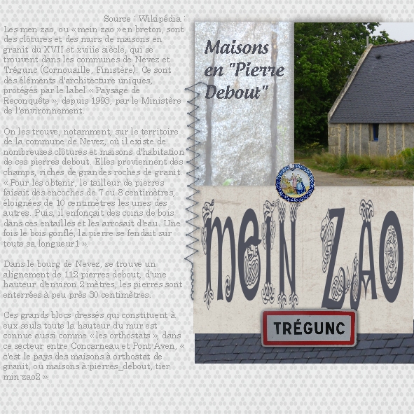 MAISON EN PIERRE DEBOUT