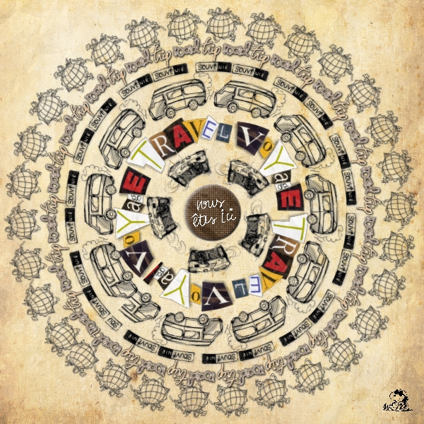 Mandala 3 - défi Pique