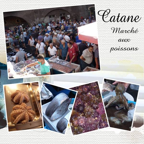 Marché aux poissons de Catane