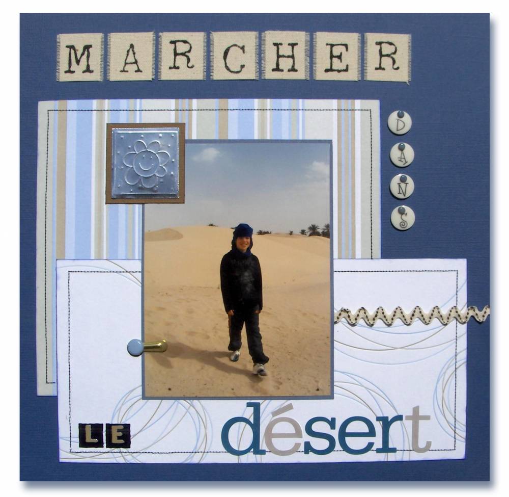 Marcher dans le désert