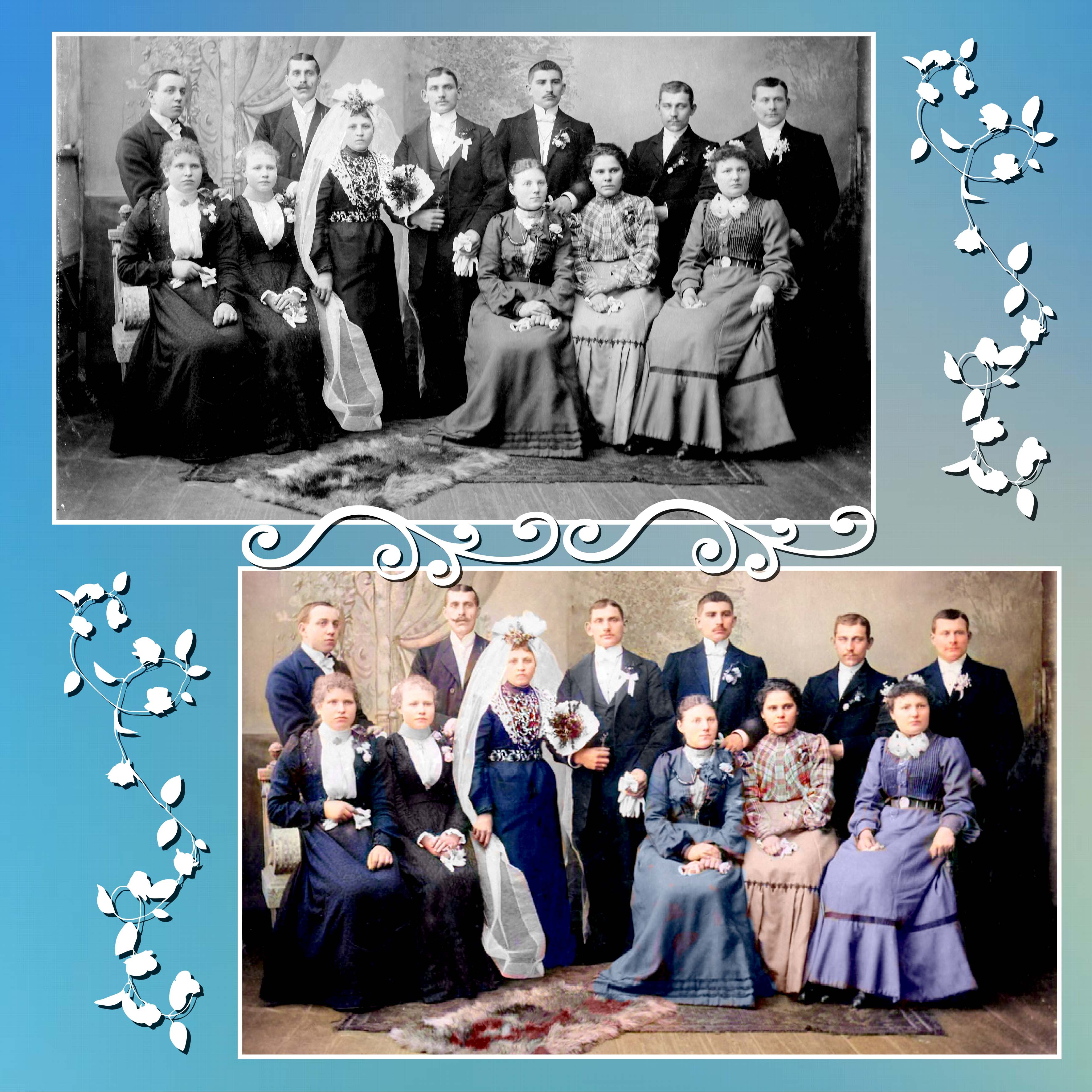 Mariage 1900 en Allemagne