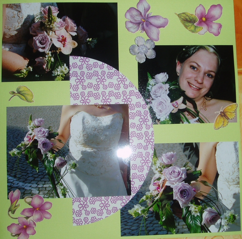 Mariage : bouquet (droite)