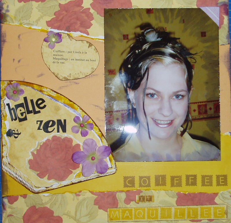 Mariage: coiffée et maquillée