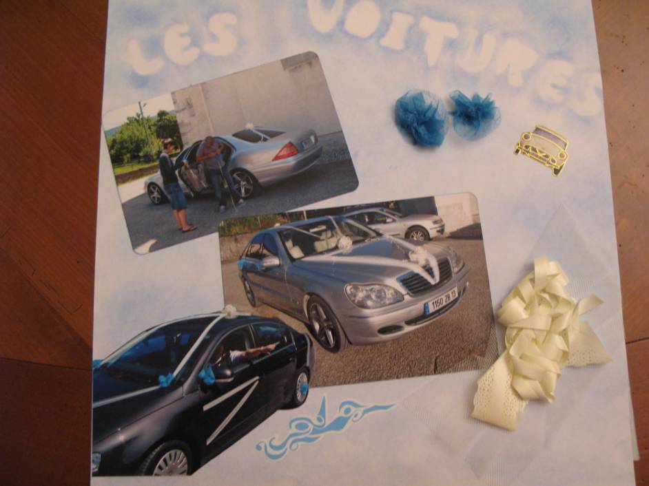 mariage préparatifs les voitures
