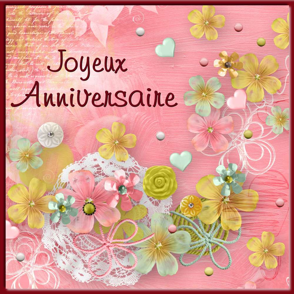 Marilou Joyeux Anniversaire Forum Le Monde Du Scrap