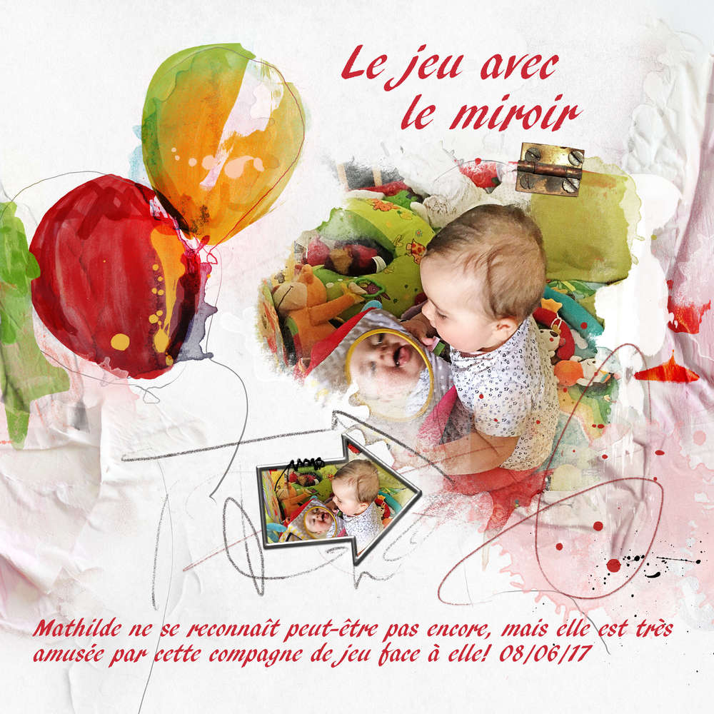 Mathilde et son image