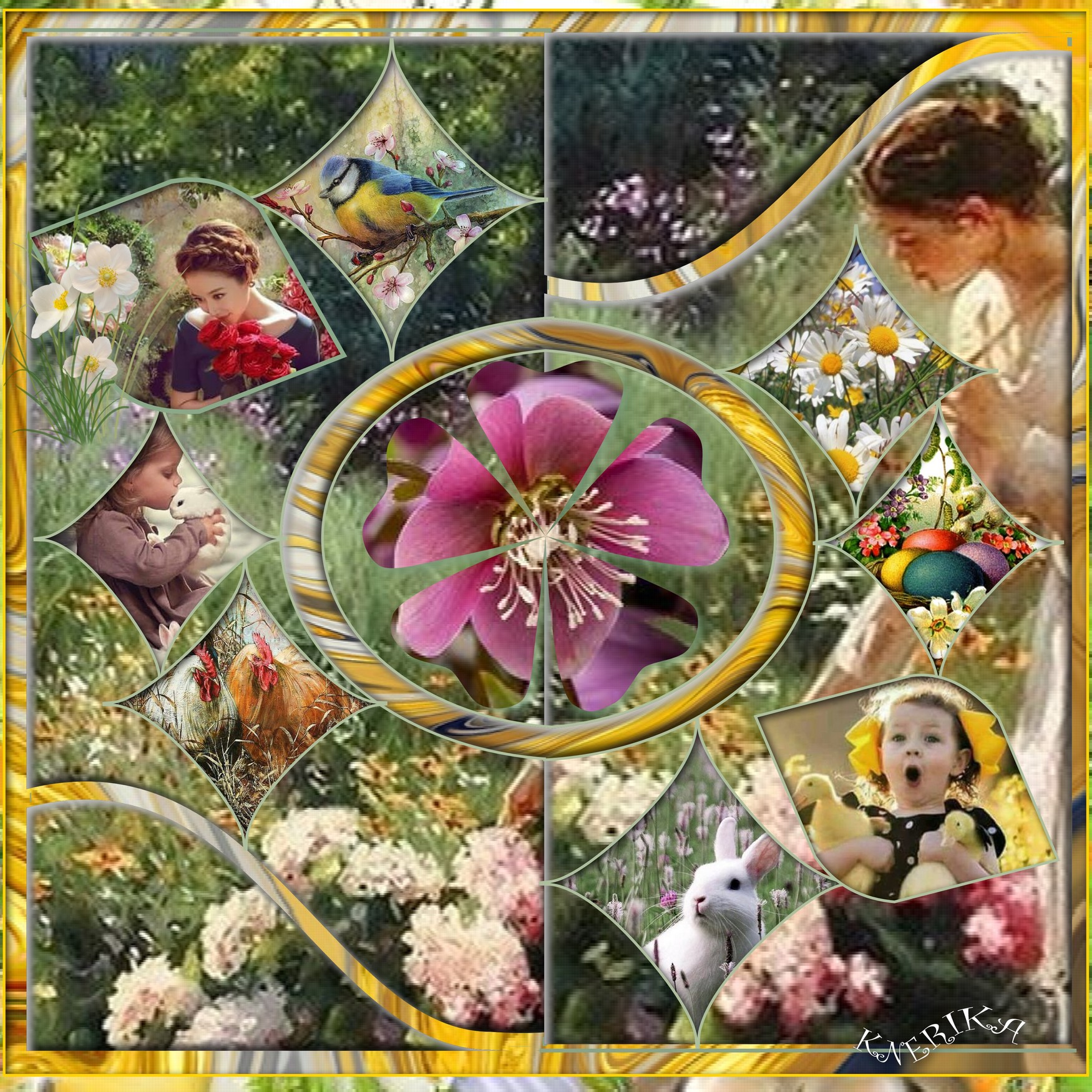 matin de Pâques, Anne Marie