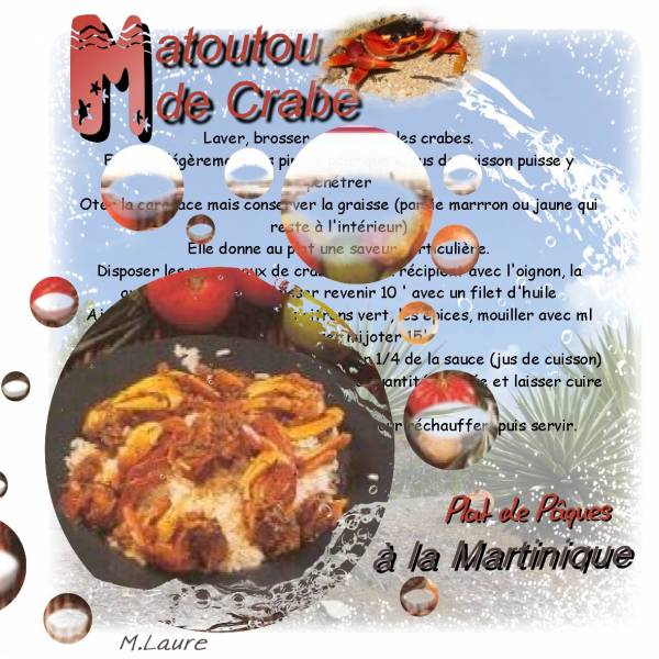 Matoutou de crabe ??? C'est quoi ça ???