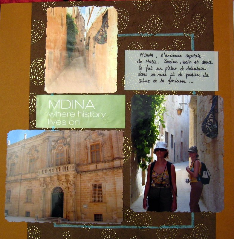 Mdina- double page 1