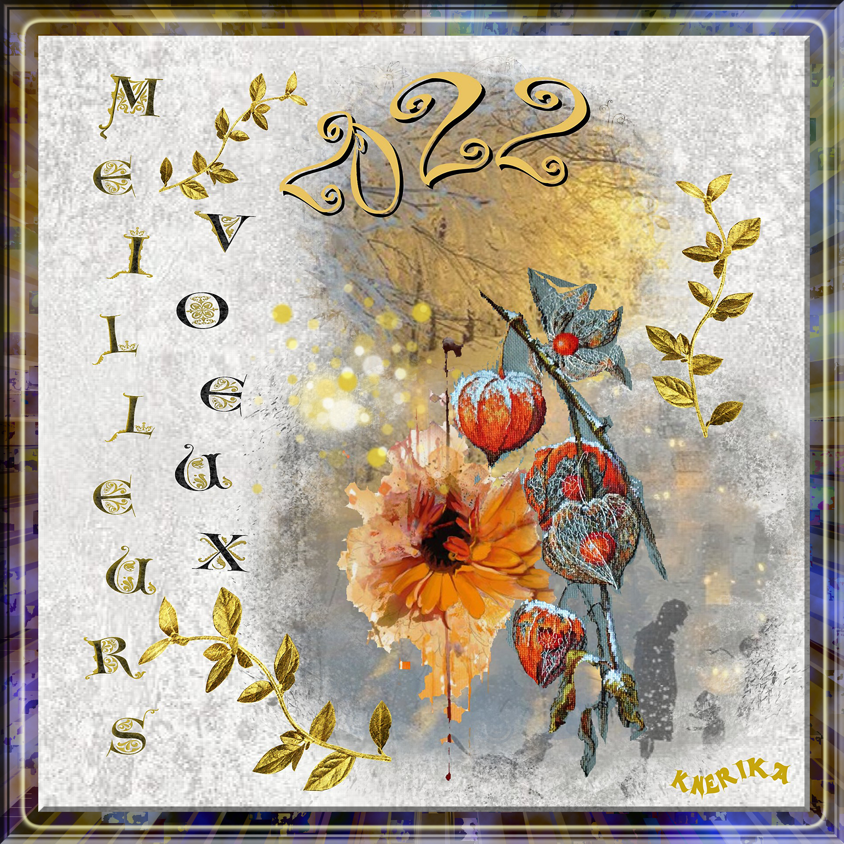 meilleurs vœux 2022,  Anne Marie