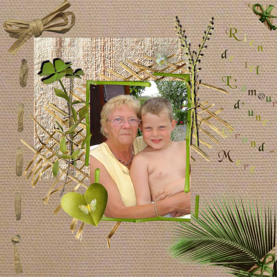 Mémé Pauline et Dylan