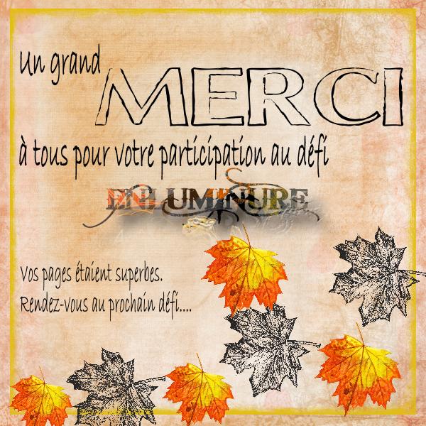 Merci à tous