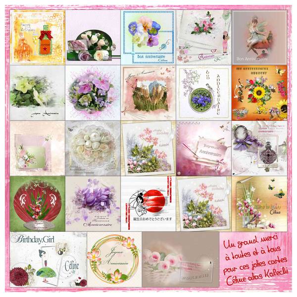 Merci à toutes et à tous