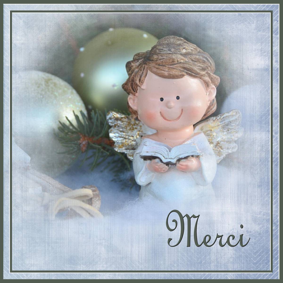 MERCI POUR VOS BONS SOUHAITS DE NOEL