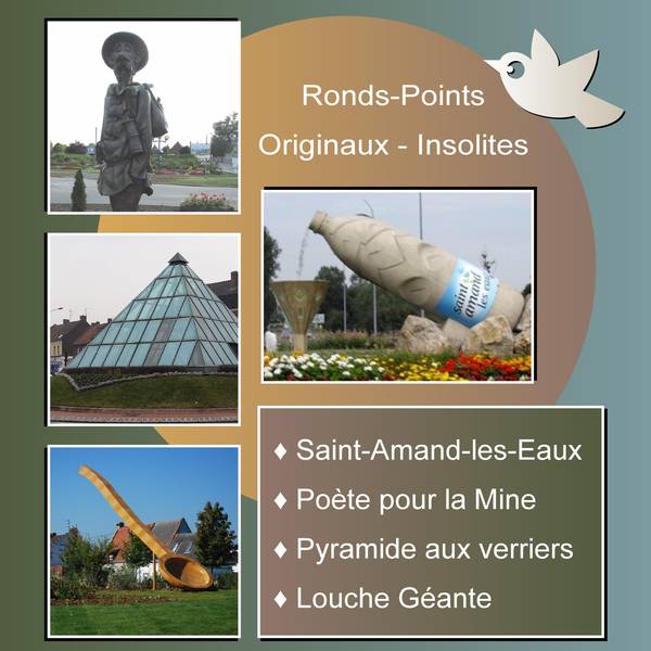 MERCI--RONDS-POINTS--ORIGINAUX-INSOLITES