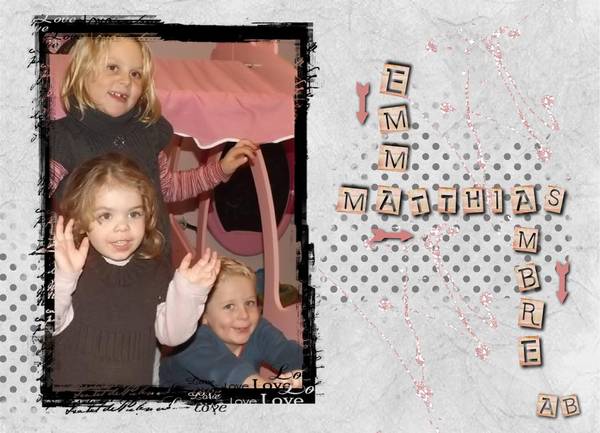 Mes 3 petits bouts d'amour