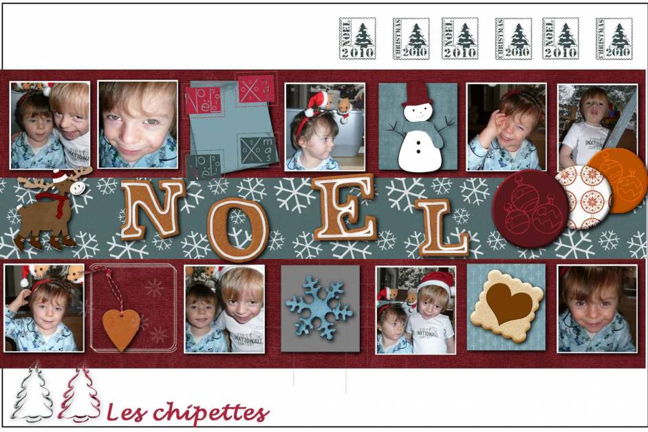 Mes chipettes de No�l
