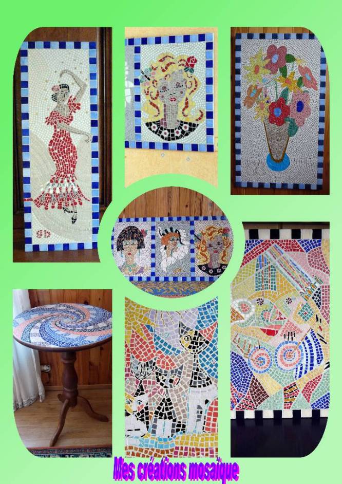 Mes créations mosaïque