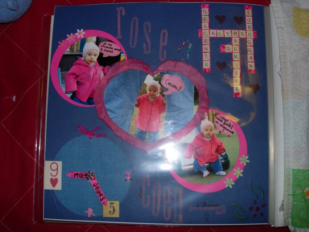 mes débuts de marche et de toboggan