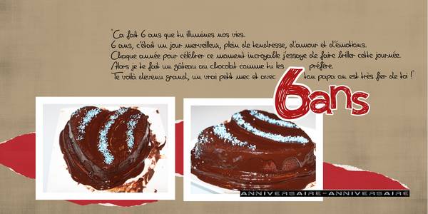 Mes fabuleux gâteaux d'anniversaire