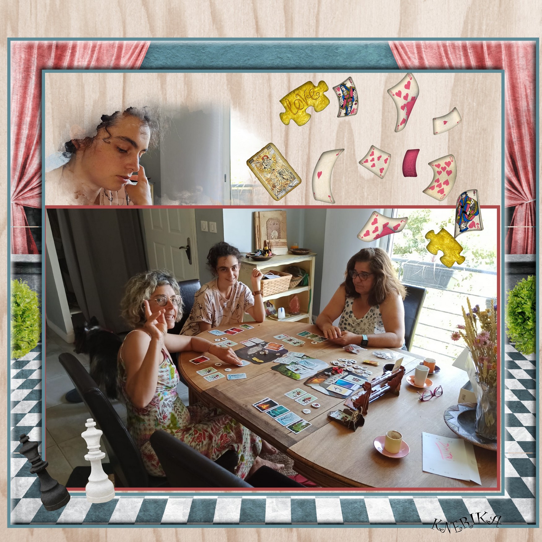 mes filles et petite-fille au jeu_Anne Marie.jpg