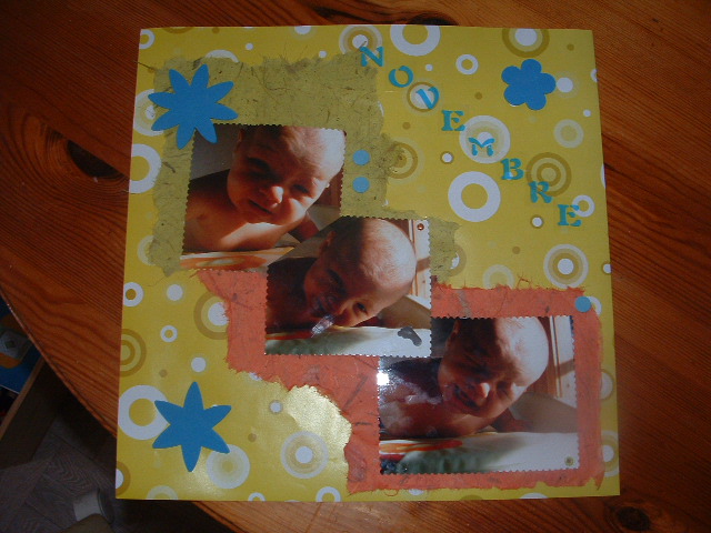 mes premiers scrap papier