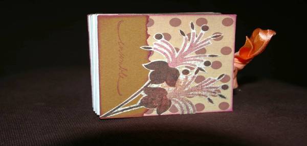 mini album étoile 7x7 cm