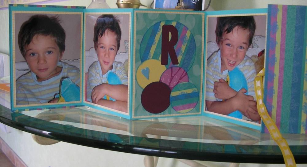 mini album à rabat ouvert