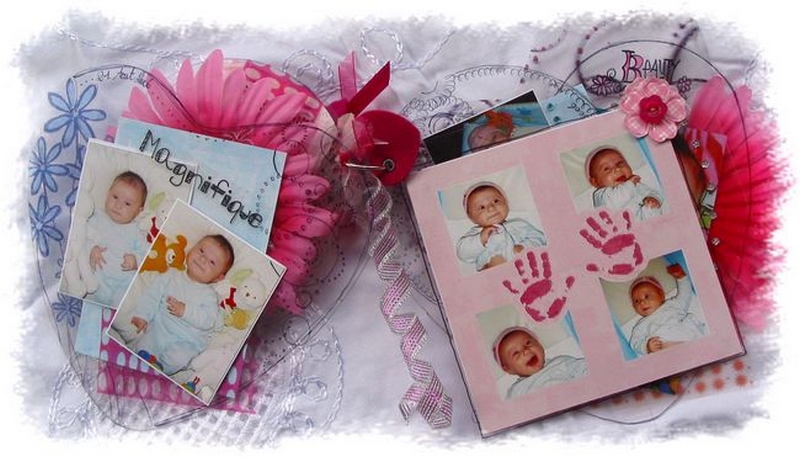 Mini album déstructuré Transparent N°1