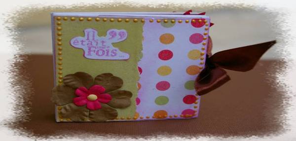 MINI ALBUM ETOILE fermé 7x7 cm