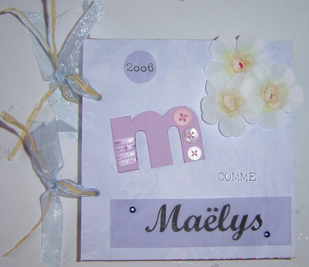 mini album Maëlys