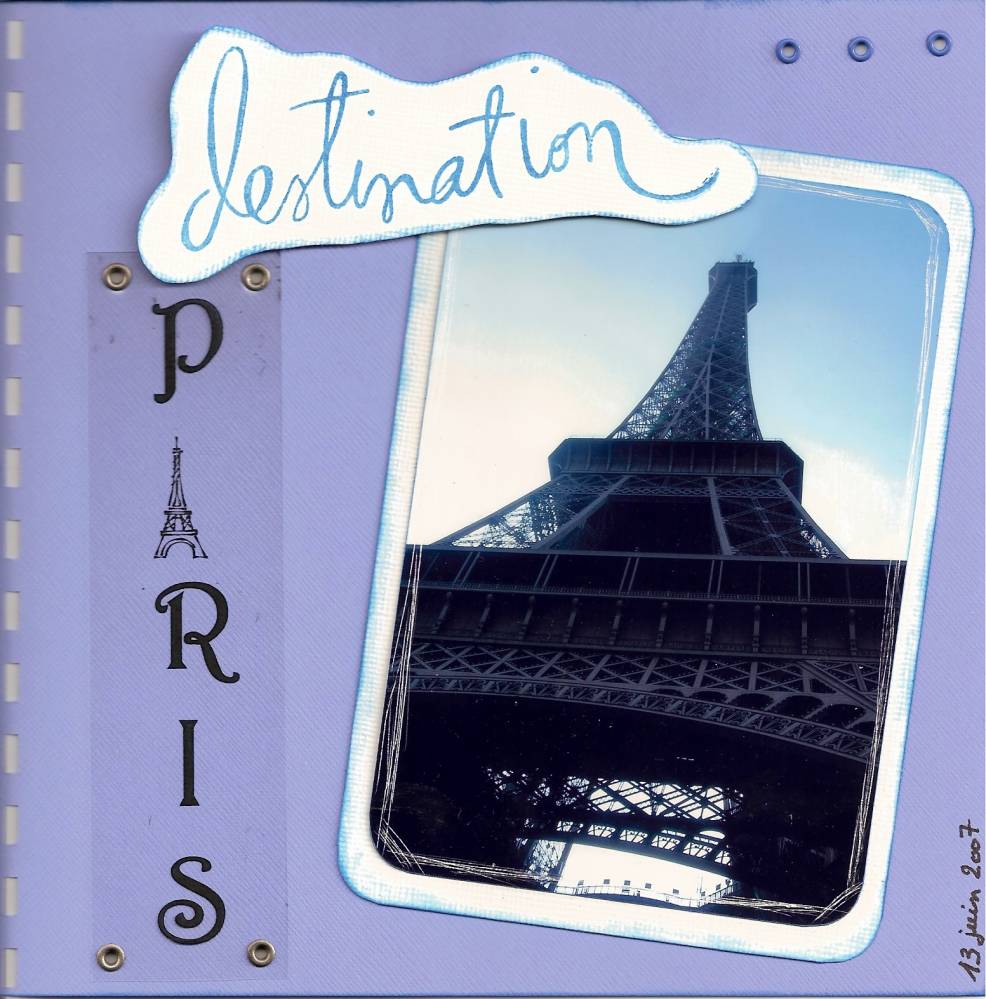 mini album paris couverture