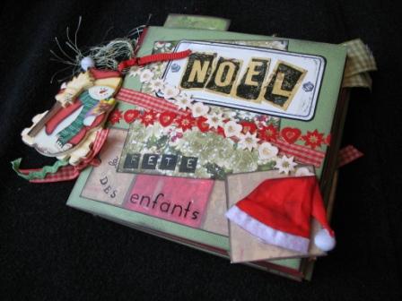 mini book Noël -couverture