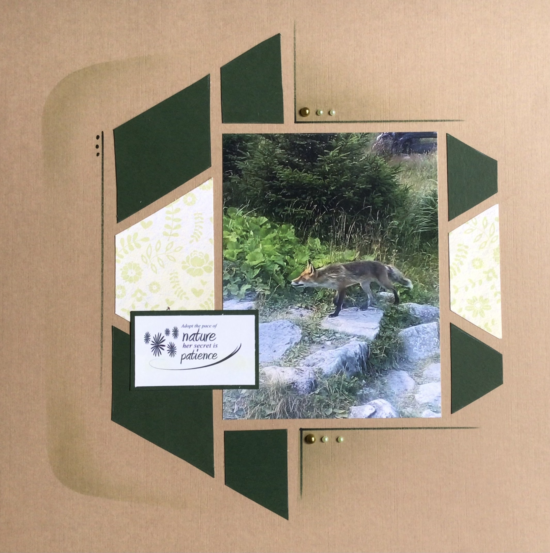 Mise en page photo unique