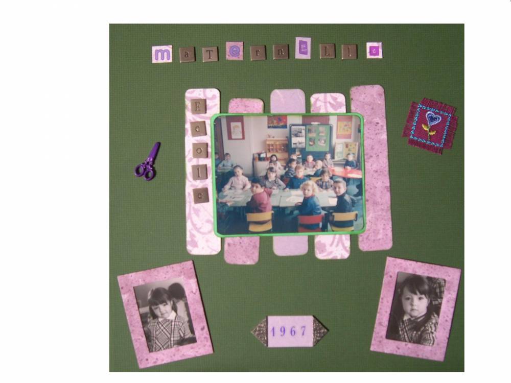 moi ...à l'école maternelle