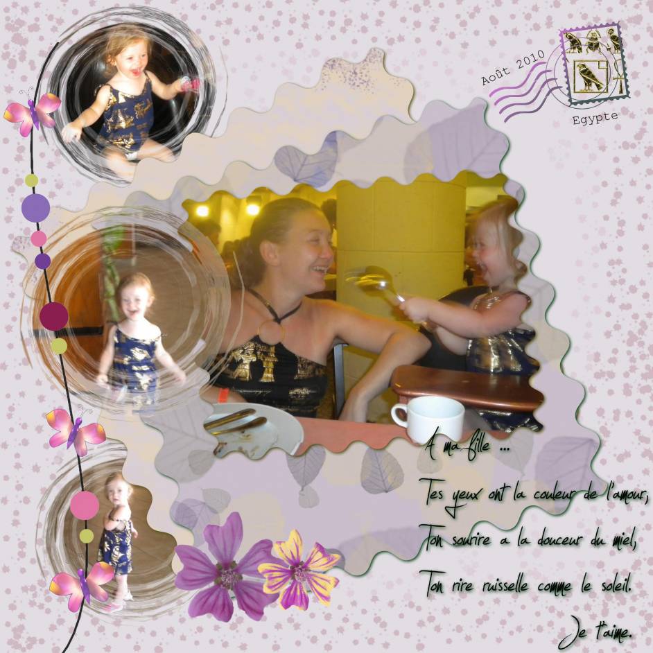 Moment magique entre mére et fille