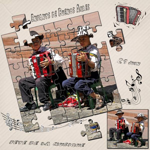 Mon 2 eme puzzle pour ton DEFI LAURETTE